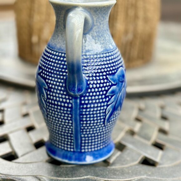 Marzi & Remy German Salt-Glazed Pottery Pitcher - Picture 2 of 6